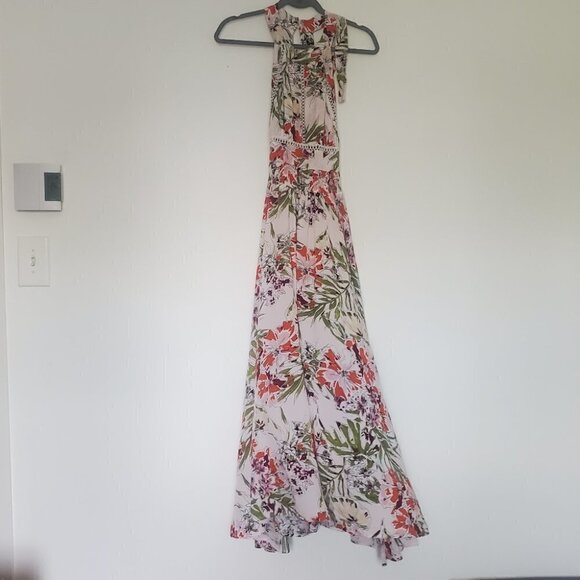 Abel the label Vienna floral halter tie back maxi dress - Picture 10 of 10